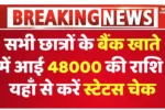 NSP Scholarship Payment Status, एनएसपी स्कॉलरशिप पेमेंट स्टेटस कैसे चेक करें